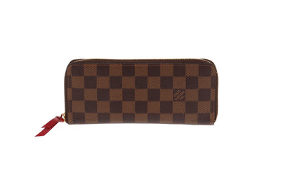 Louis Vuitton Damier Ebene Clemence Wallet GI4125