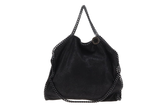 Stella McCartney Falabella Three Chain Black on Black Tote