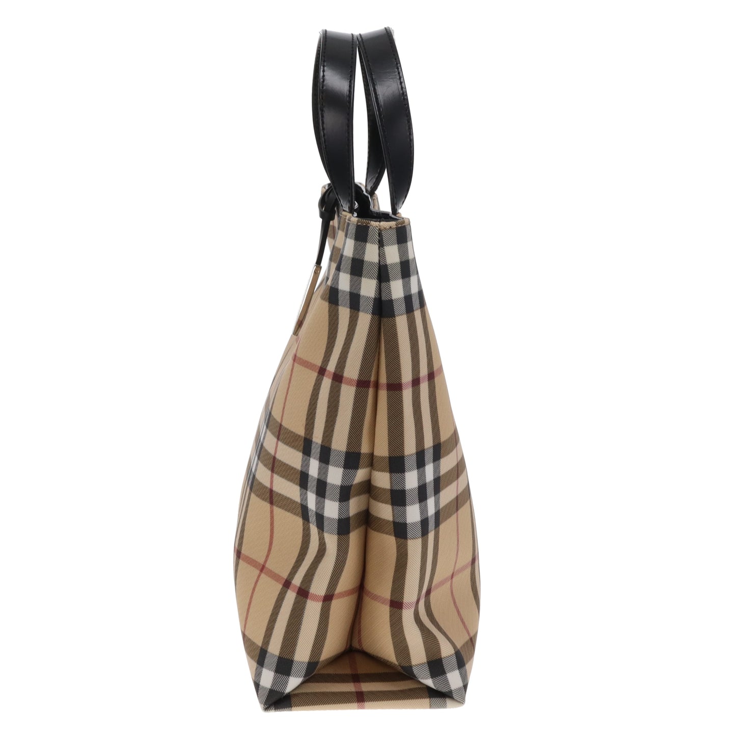 Burberry Nova Check Top Handle Tote Vintage 2