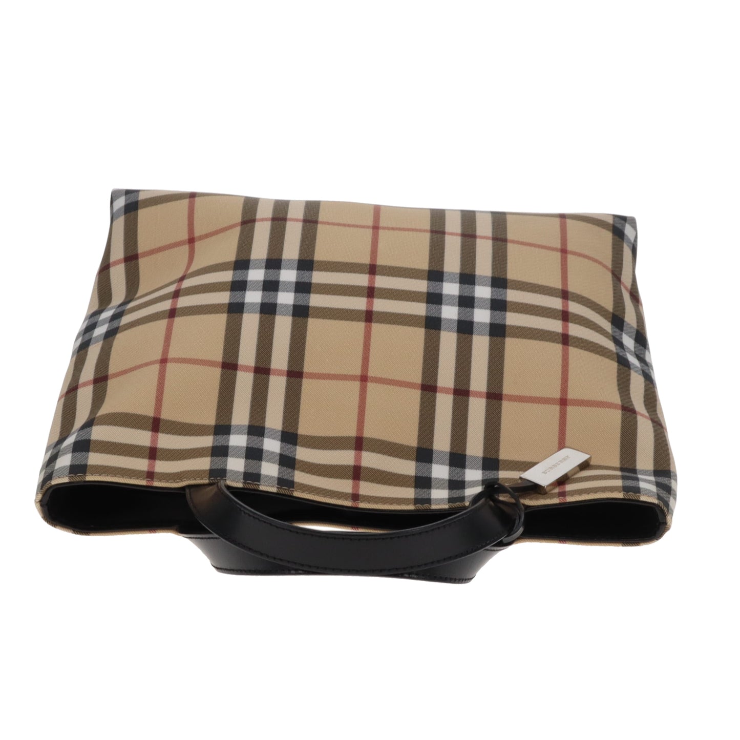 Burberry Nova Check Top Handle Tote Vintage 2