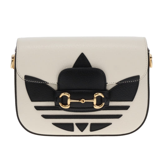 Gucci Horsebit 1955 Mini Adidas Collab Black/White