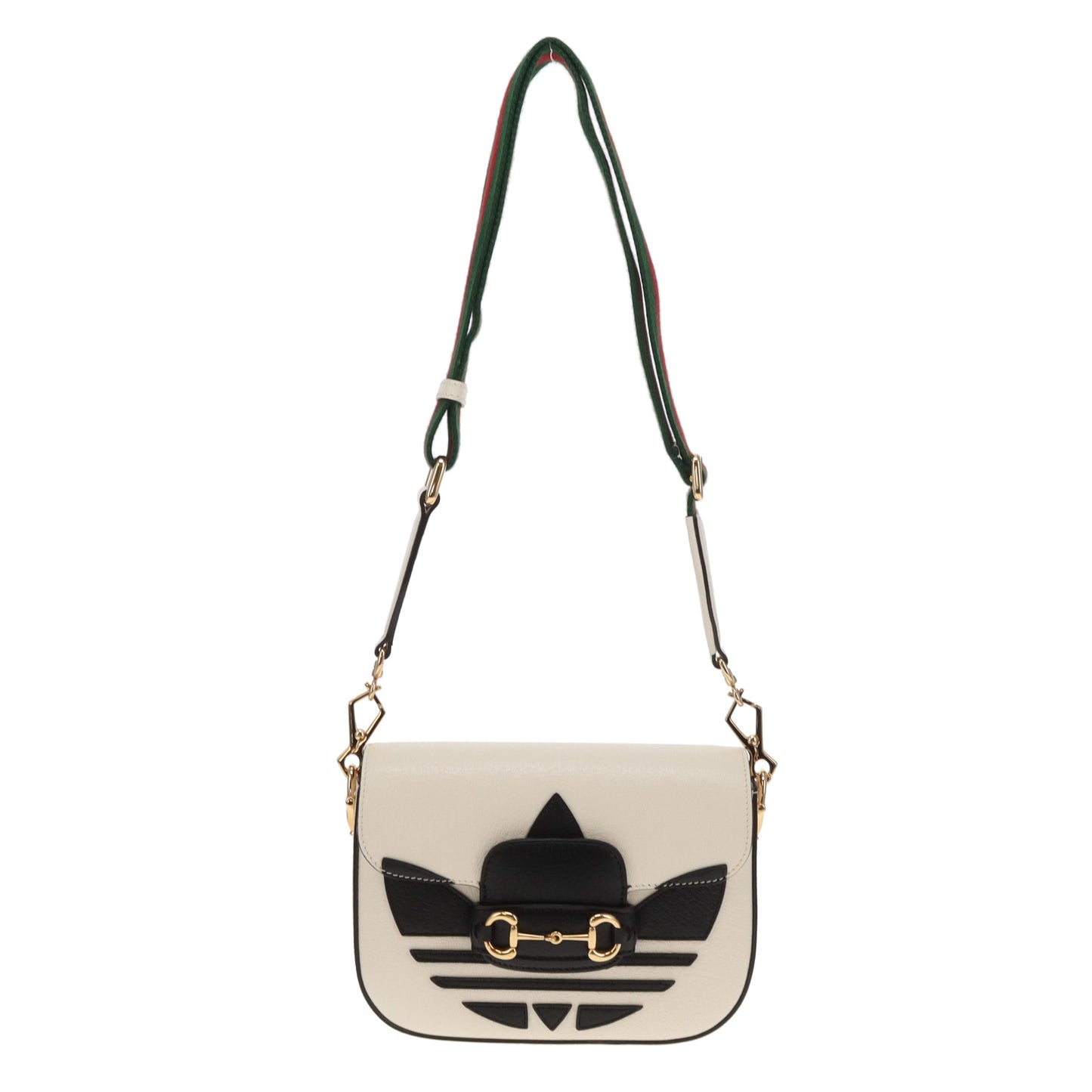 Gucci Horsebit 1955 Mini Adidas Collab Black/White