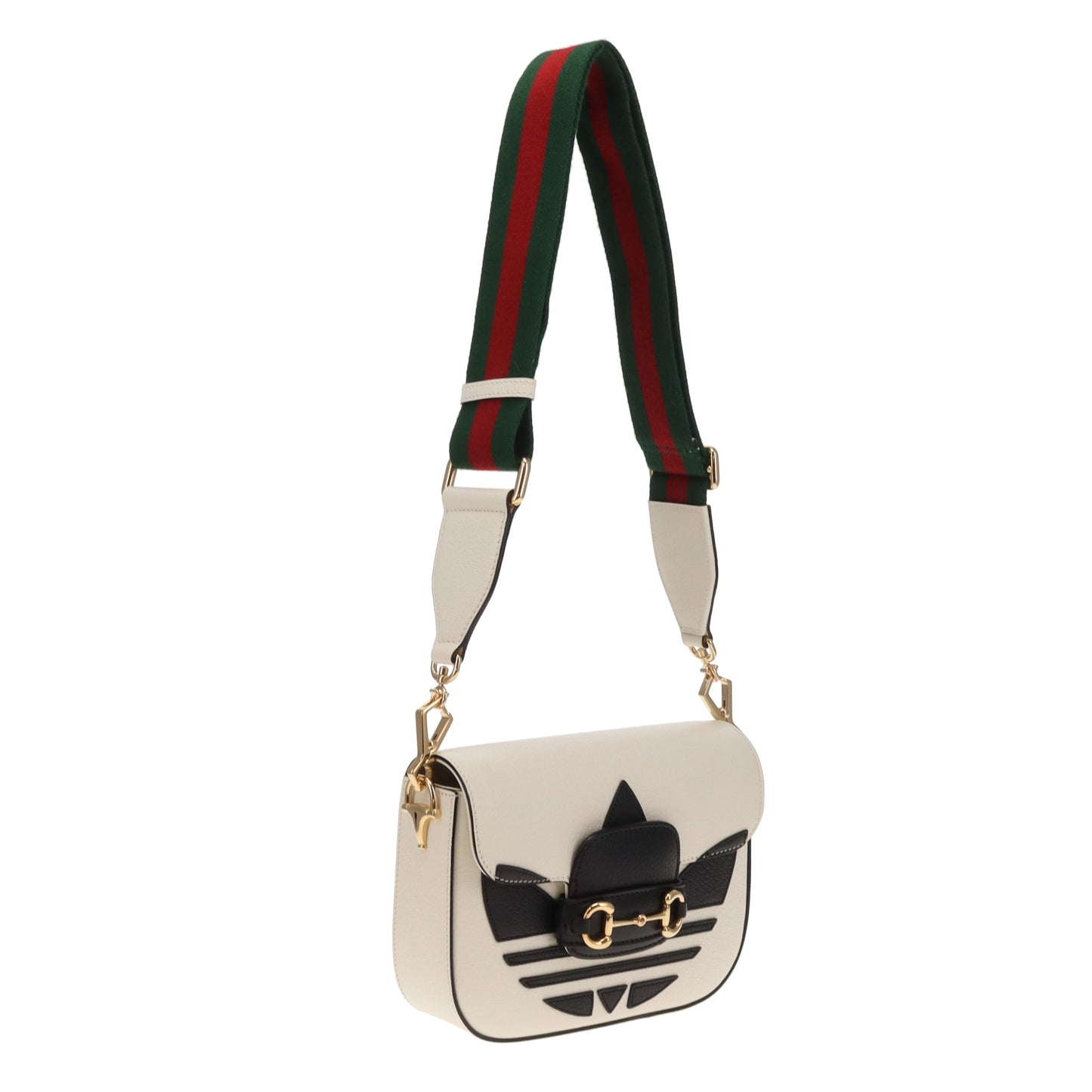 Gucci Horsebit 1955 Mini Adidas Collab Black/White