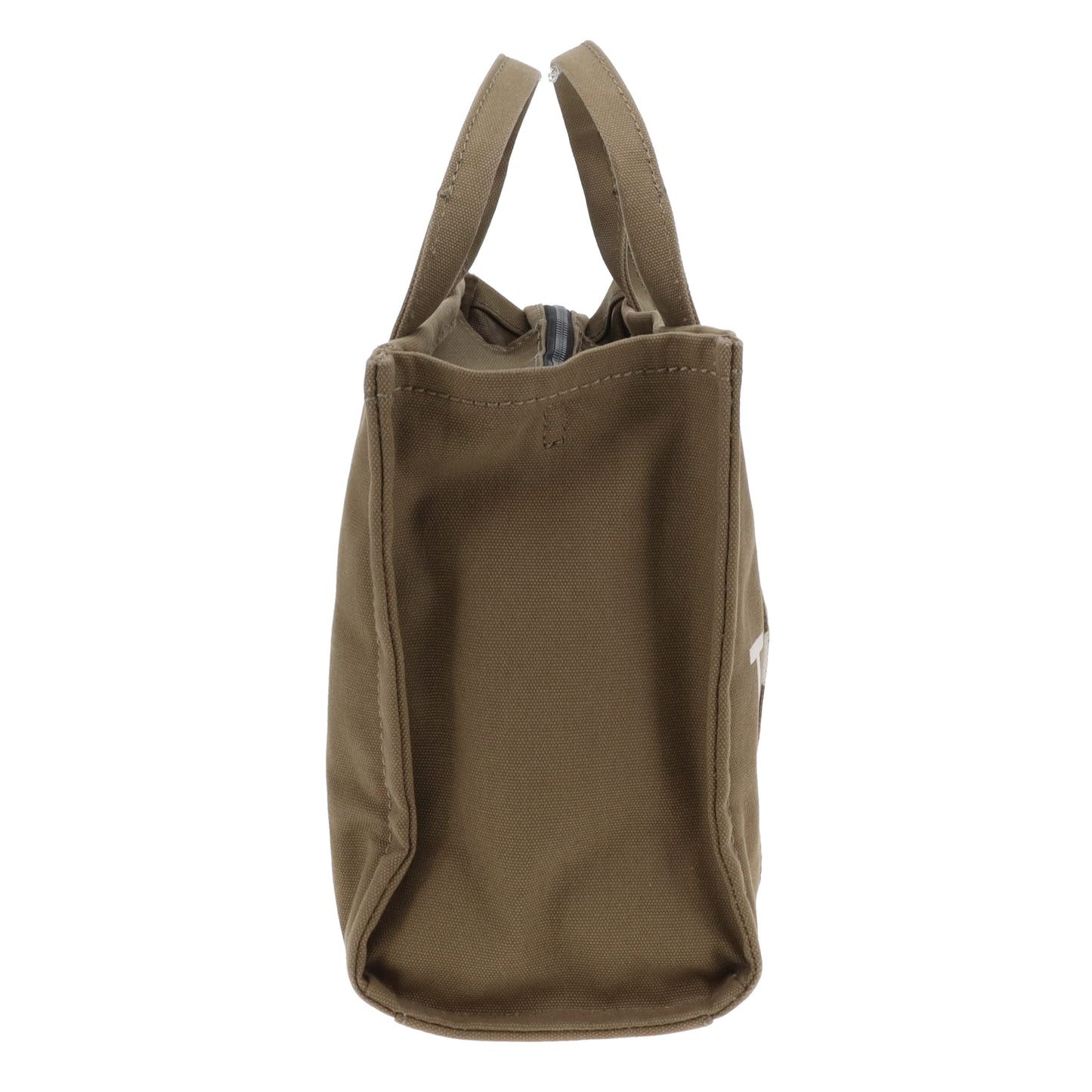 Marc Jacobs The Tote Bag Medium Khaki Canvas/Black Strap
