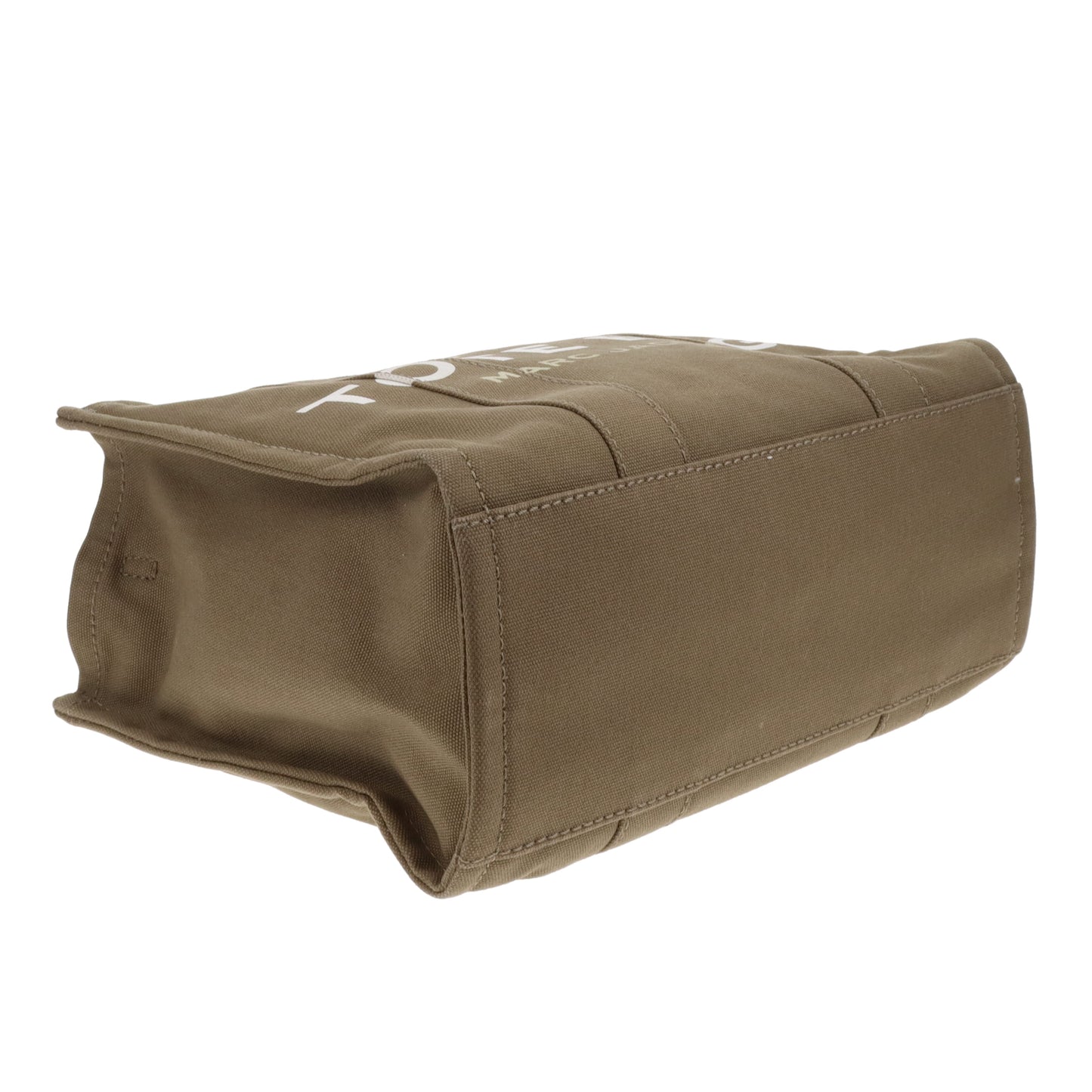 Marc Jacobs The Tote Bag Medium Khaki Canvas/Black Strap