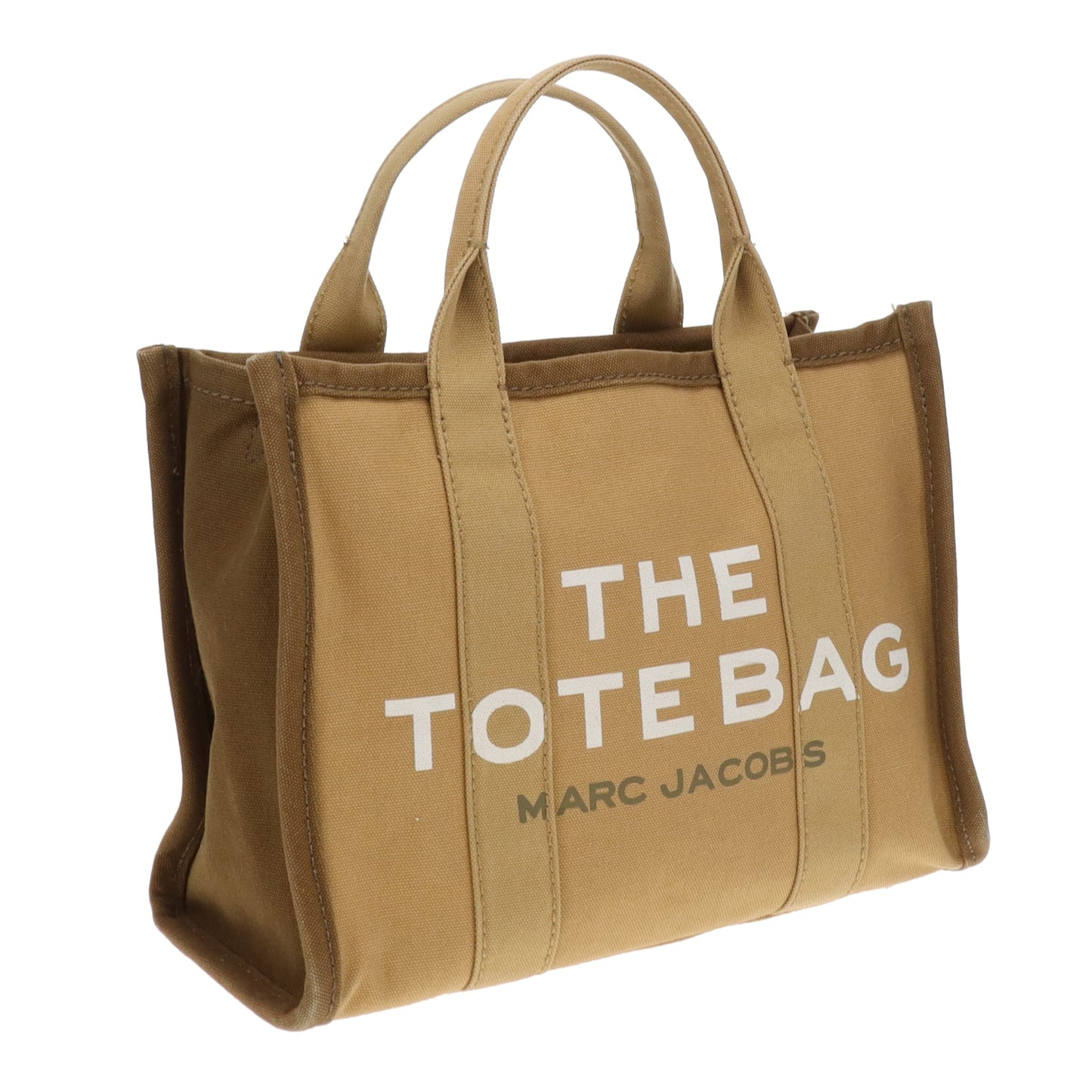 Marc Jacobs The Tote Bag Medium Khaki and Yellow Colourblock