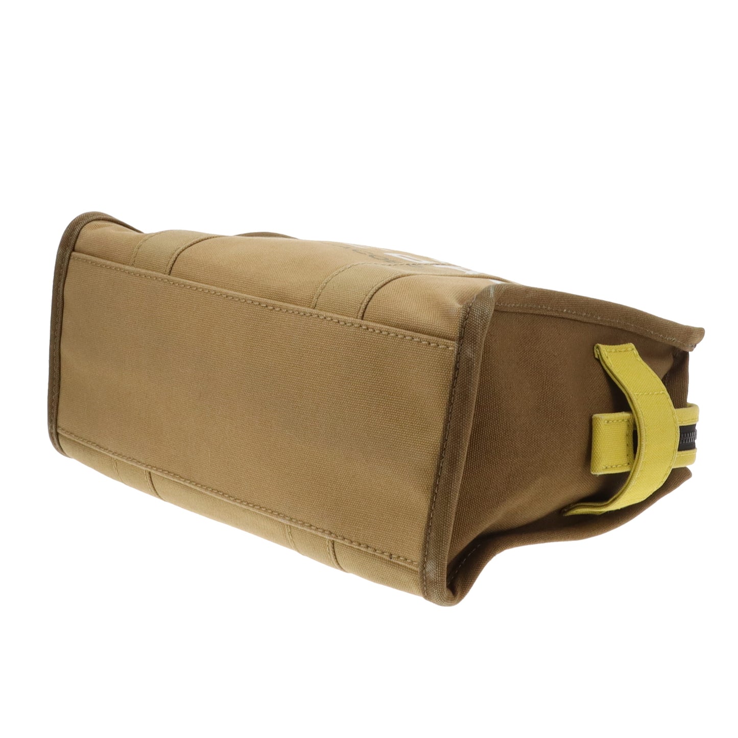 Marc Jacobs The Tote Bag Medium Khaki and Yellow Colourblock