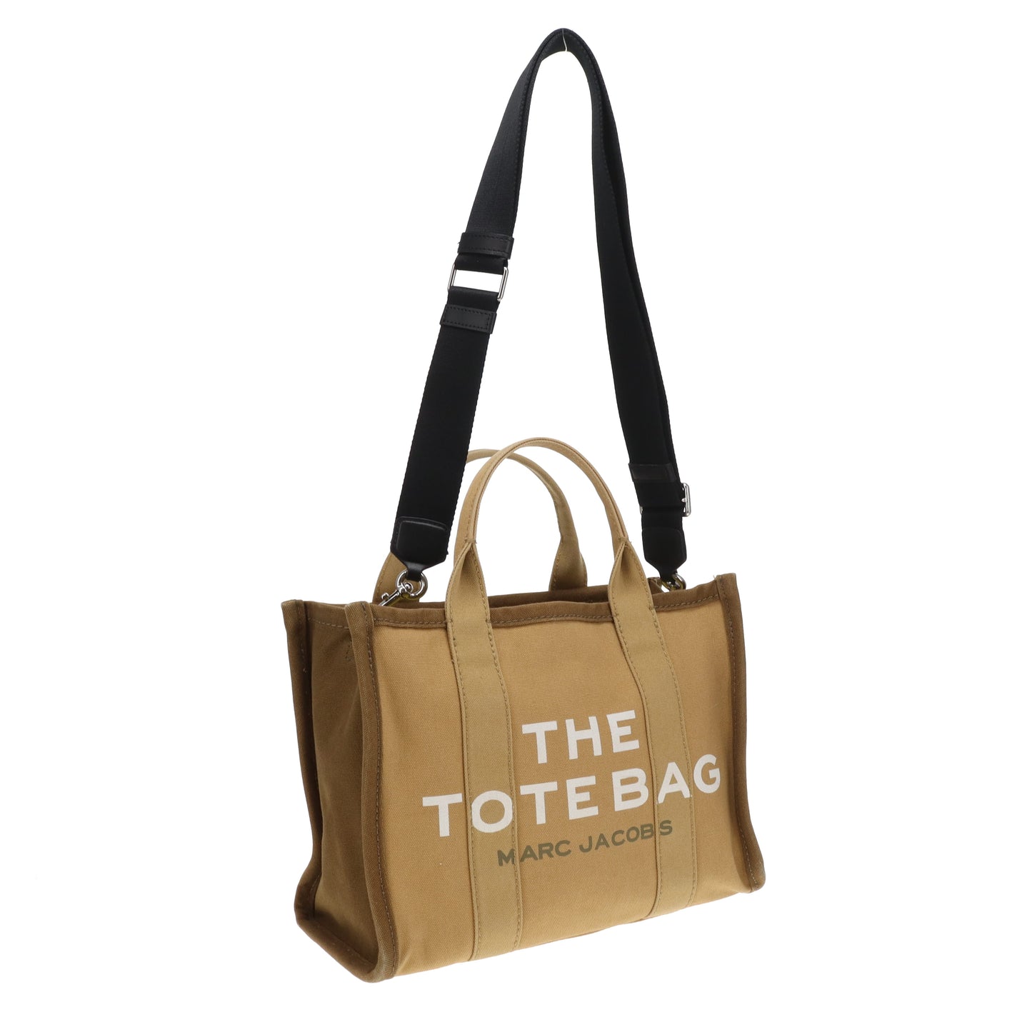 Marc Jacobs The Tote Bag Medium Khaki and Yellow Colourblock