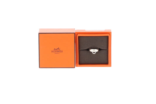 Hermes CDC Ring Sterling Silver (size 53)