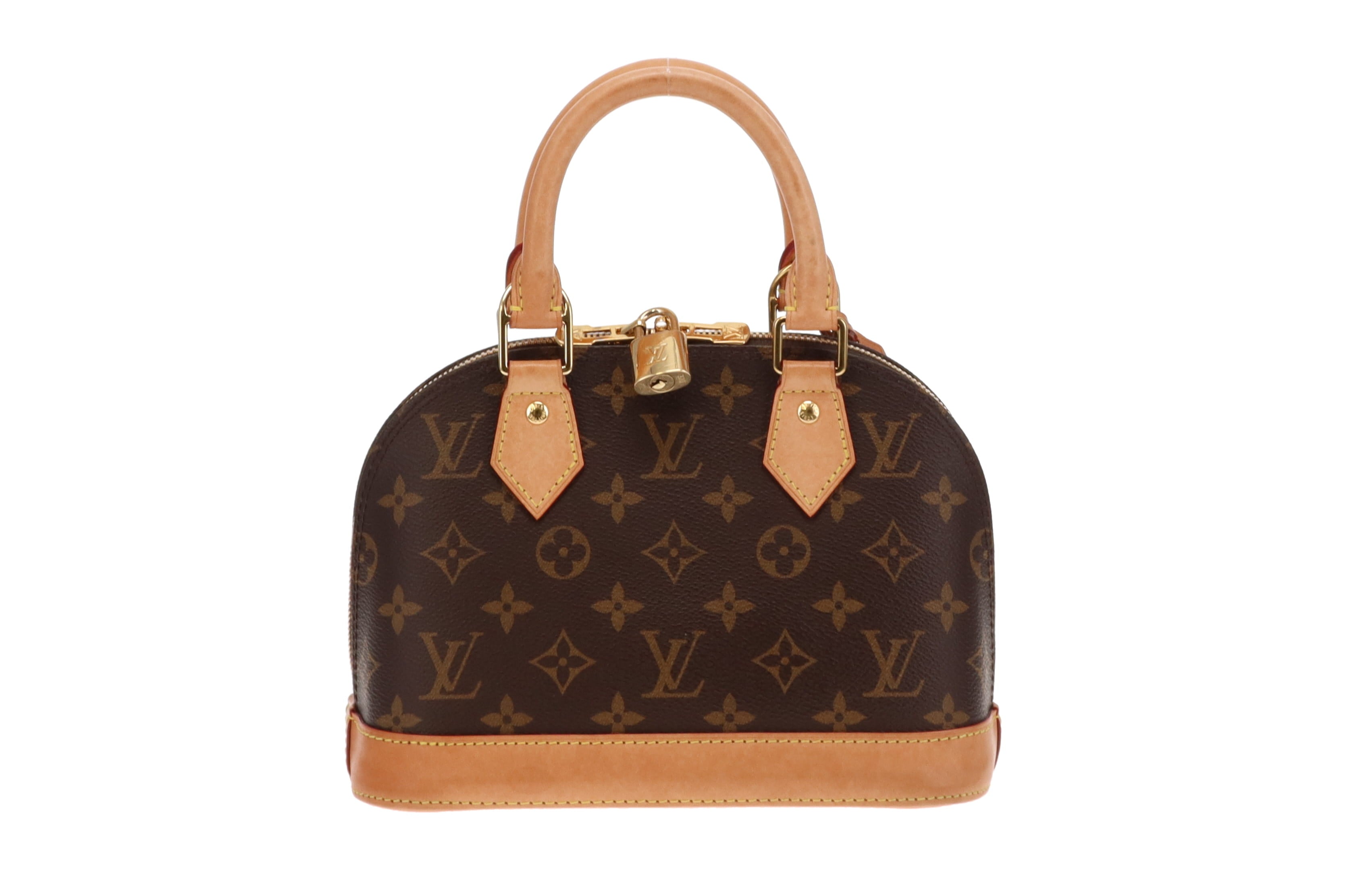 Louis Vuitton Monogram Classic Alma BB NFID Chipped hotstamped AM Designer Exchange Ltd