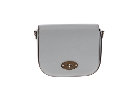 Mulberry Darley Satchel Small with Sports Strap Pale Blue