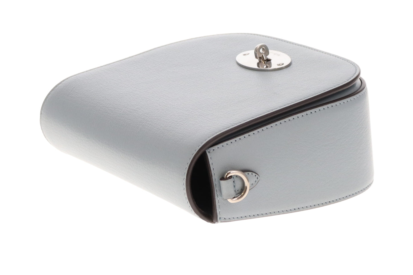 Mulberry Darley Satchel Small with Sports Strap Pale Blue