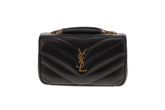 Saint Laurent Loulou NM Small Black GHW 2024
