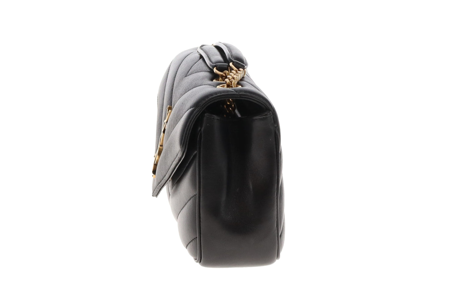 Saint Laurent Loulou NM Small Black GHW 2024