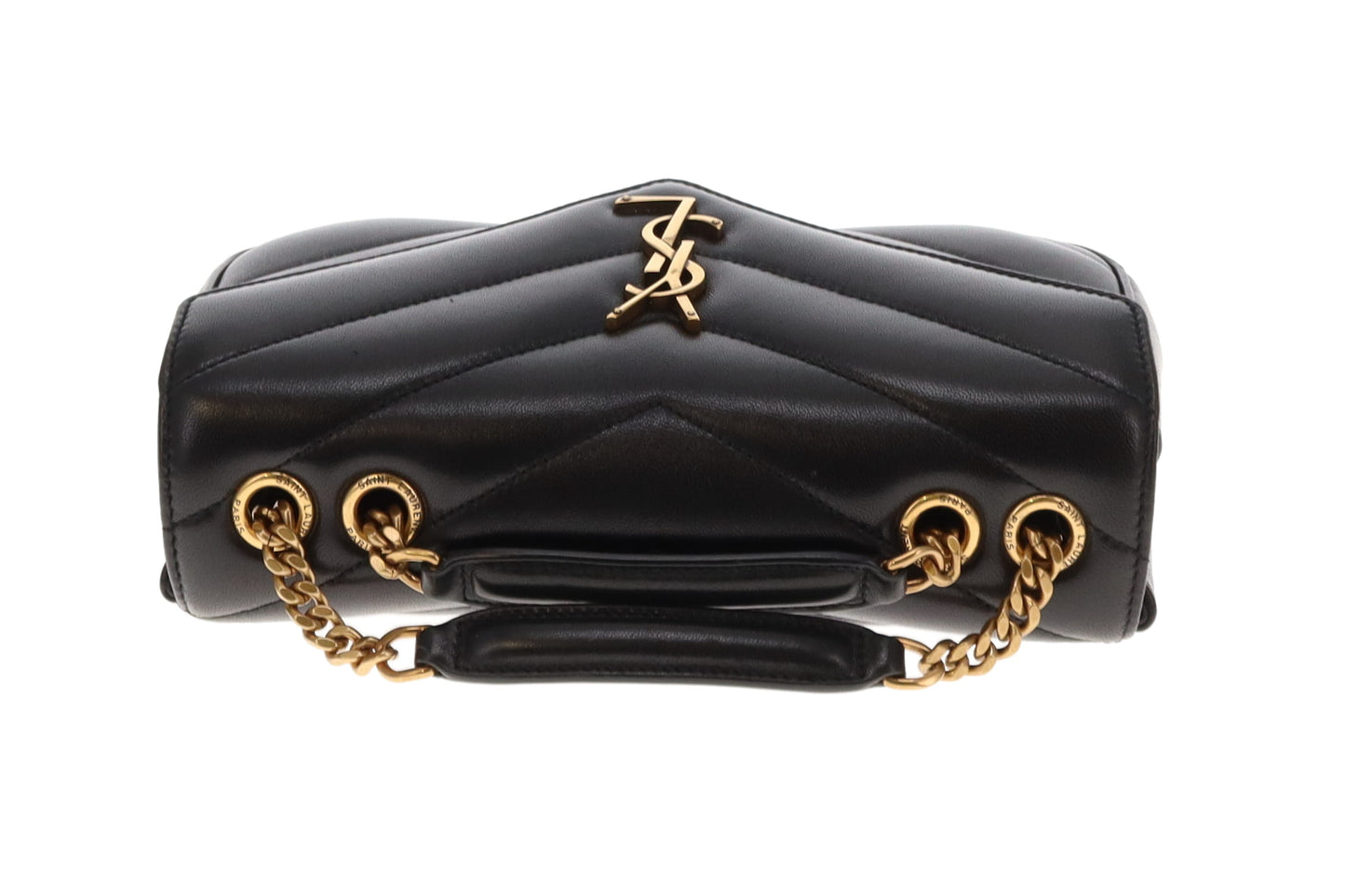 Saint Laurent Loulou NM Small Black GHW 2024