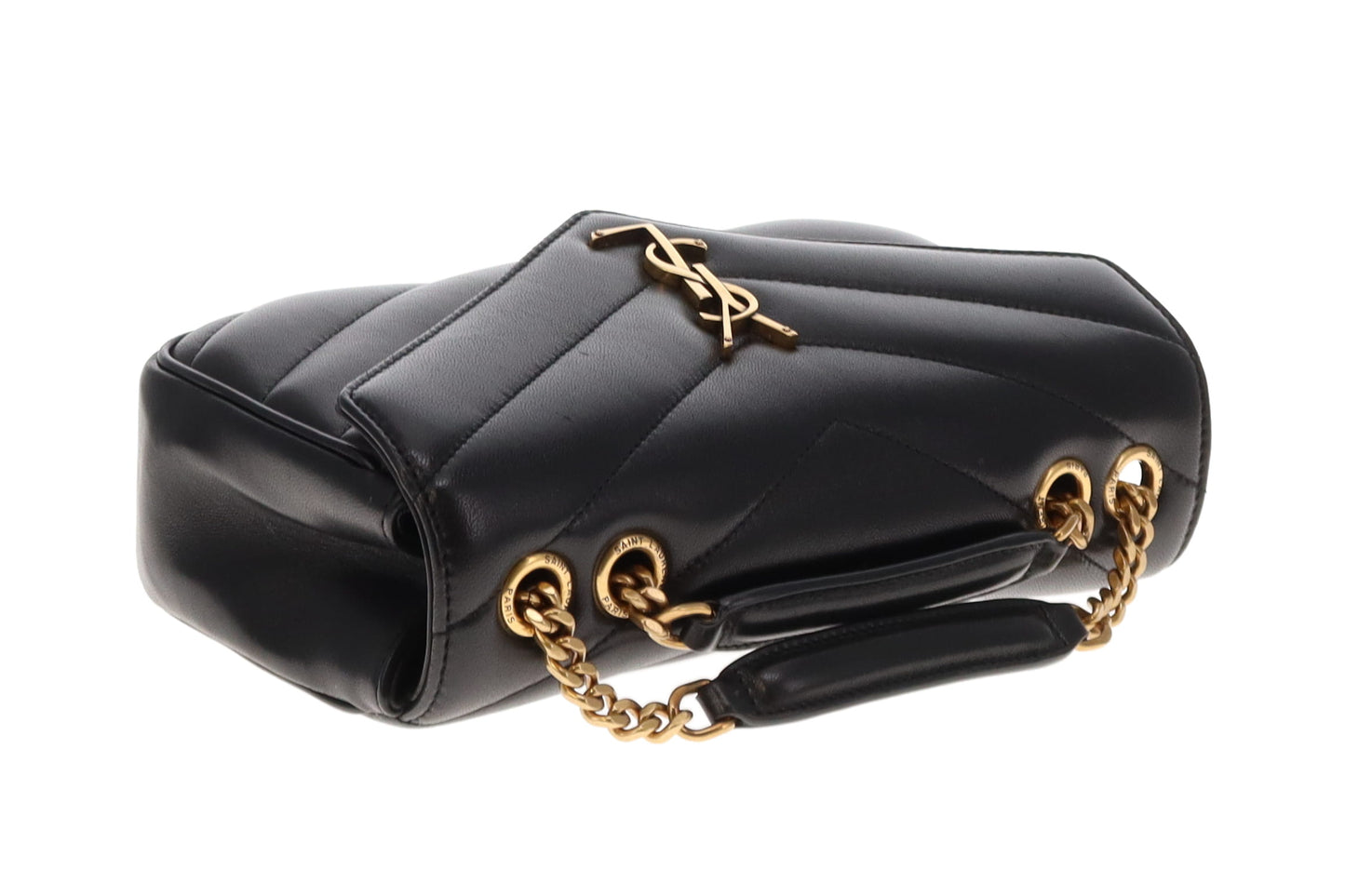 Saint Laurent Loulou NM Small Black GHW 2024