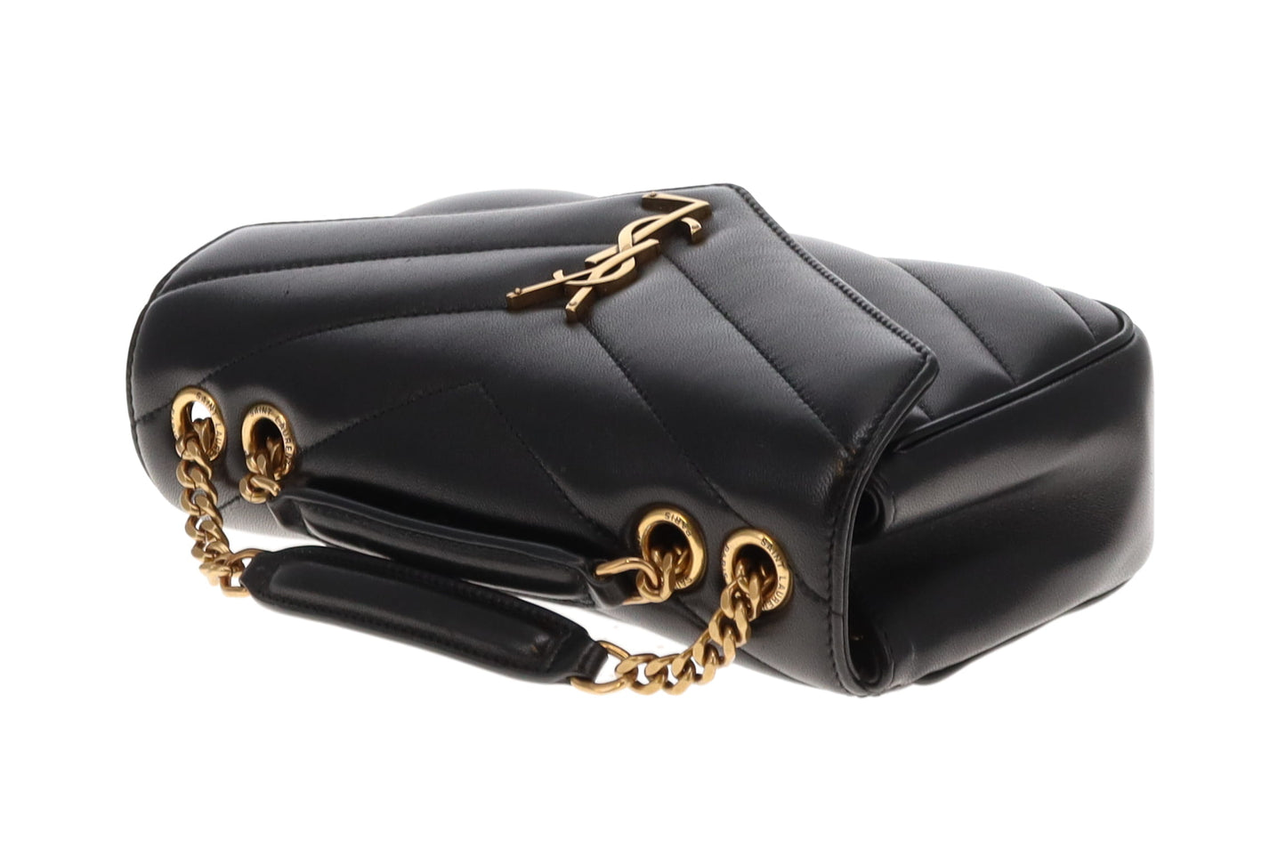Saint Laurent Loulou NM Small Black GHW 2024