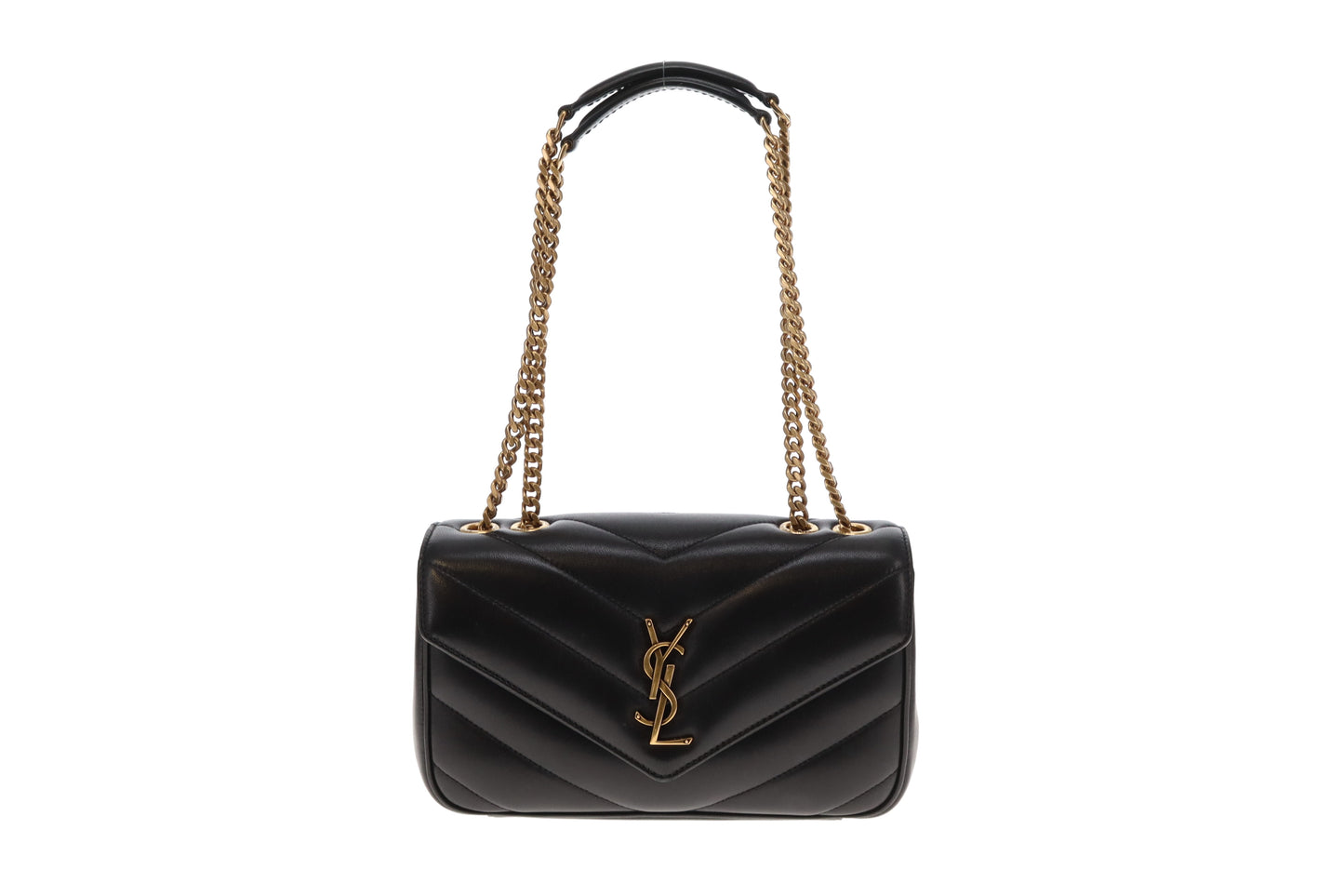 Saint Laurent Loulou NM Small Black GHW 2024