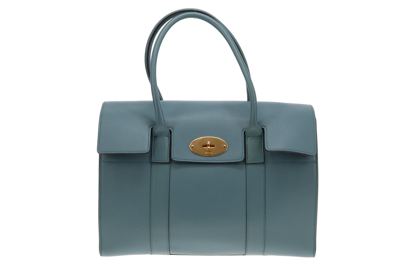 Mulberry Bayswater Classic Dark Frozen Small Classic Grain GHW
