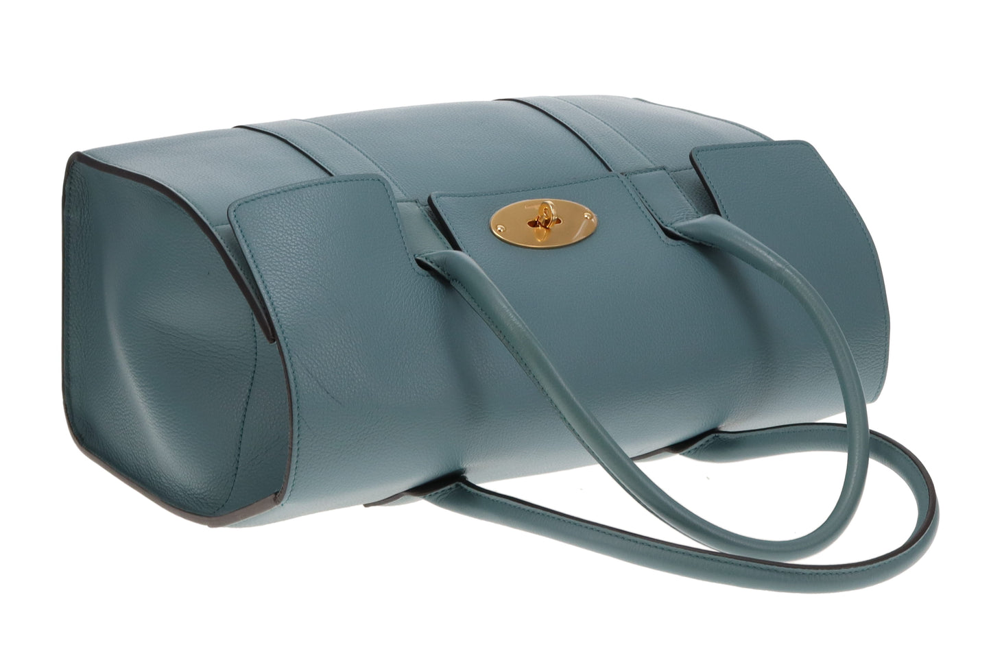 Mulberry Bayswater Classic Dark Frozen Small Classic Grain GHW