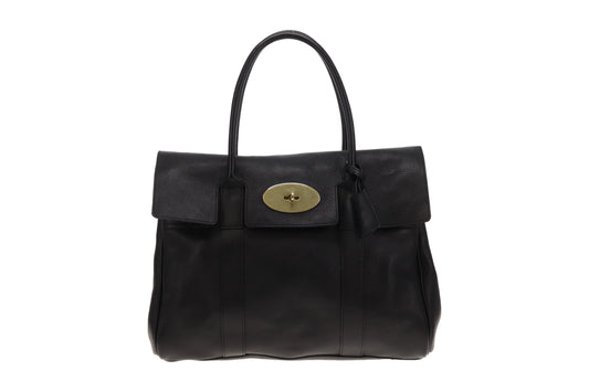 Mulberry Bayswater Classic Black NVT Brass HW