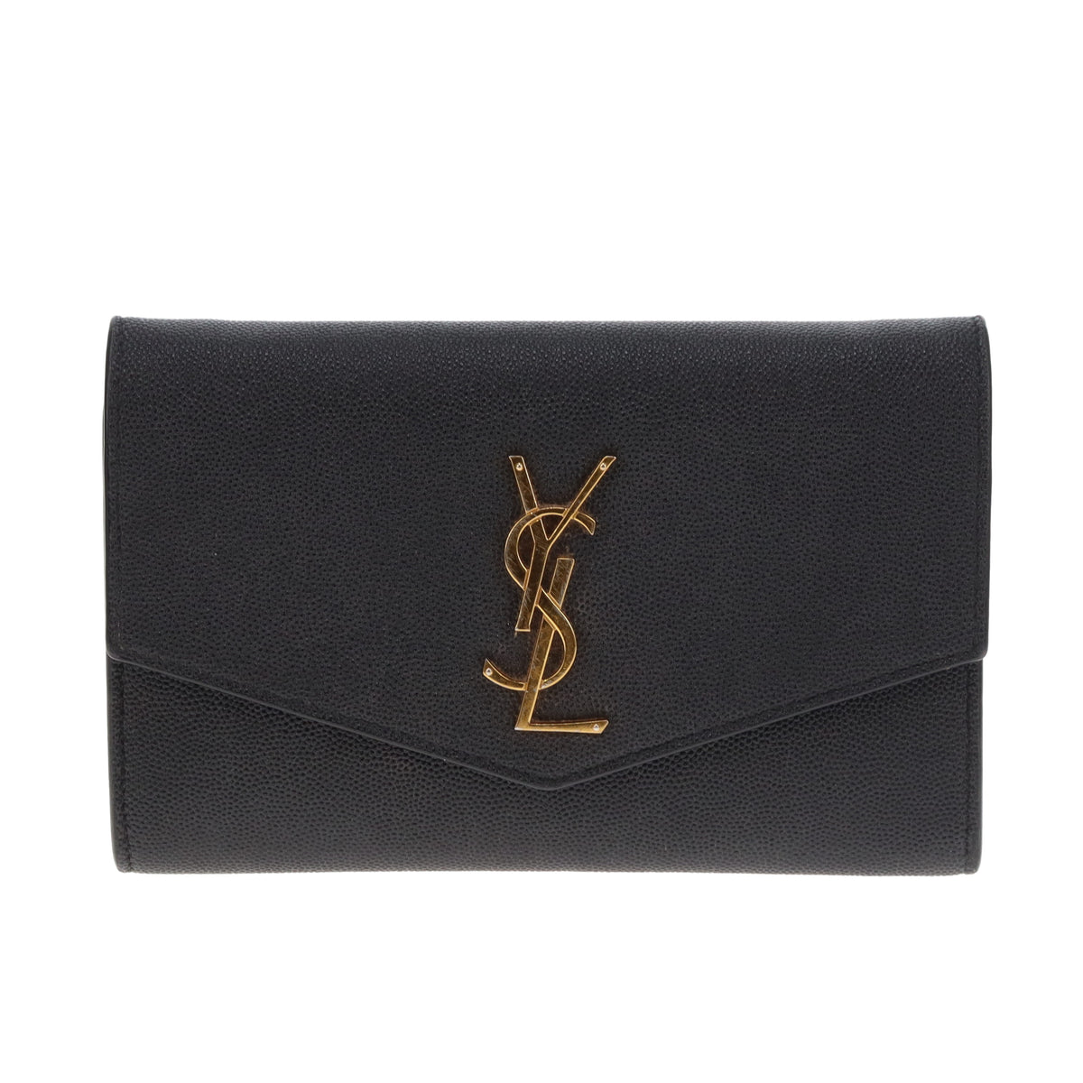 Saint Laurent Uptown Chain wallet Small Black