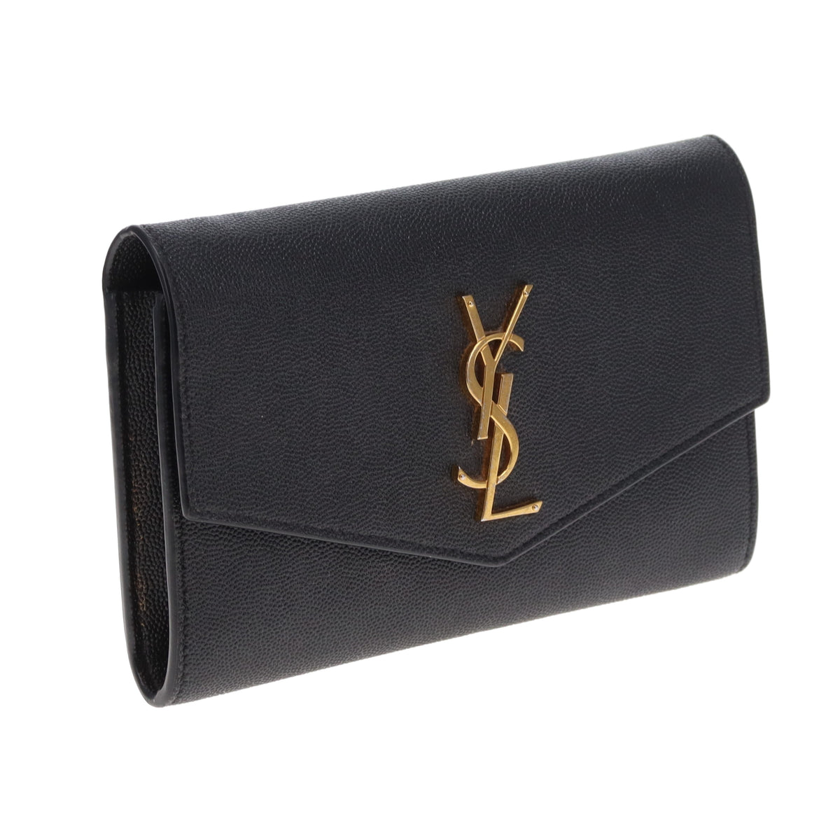 Saint Laurent Uptown Chain wallet Small Black