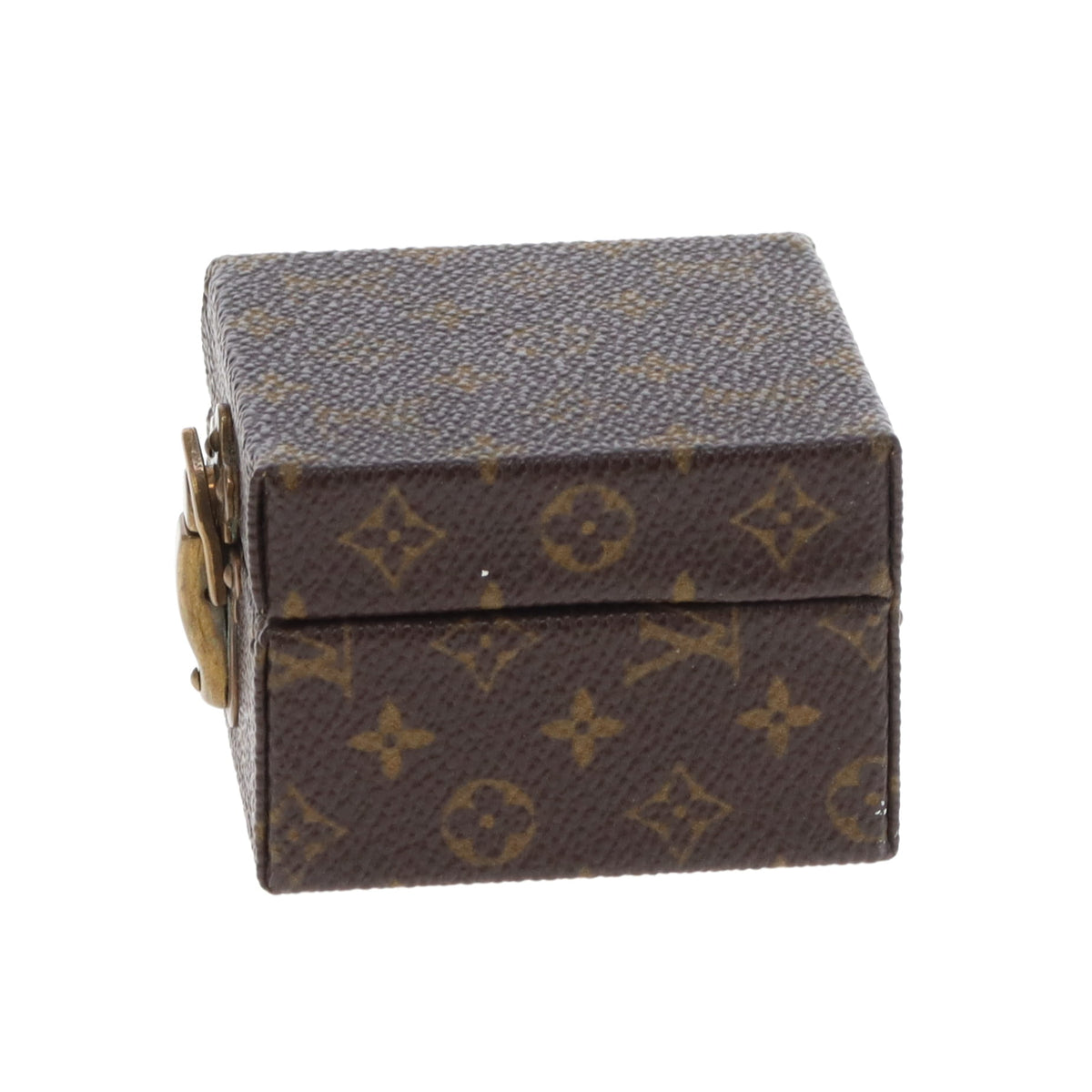 Louis Vuitton Ring Box Mini Trunk Monogram Vintage