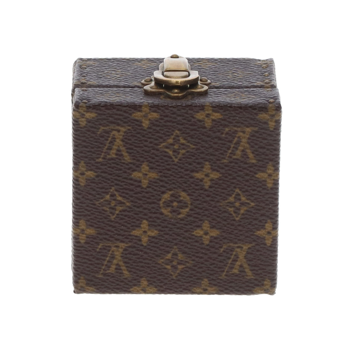Louis Vuitton Ring Box Mini Trunk Monogram Vintage