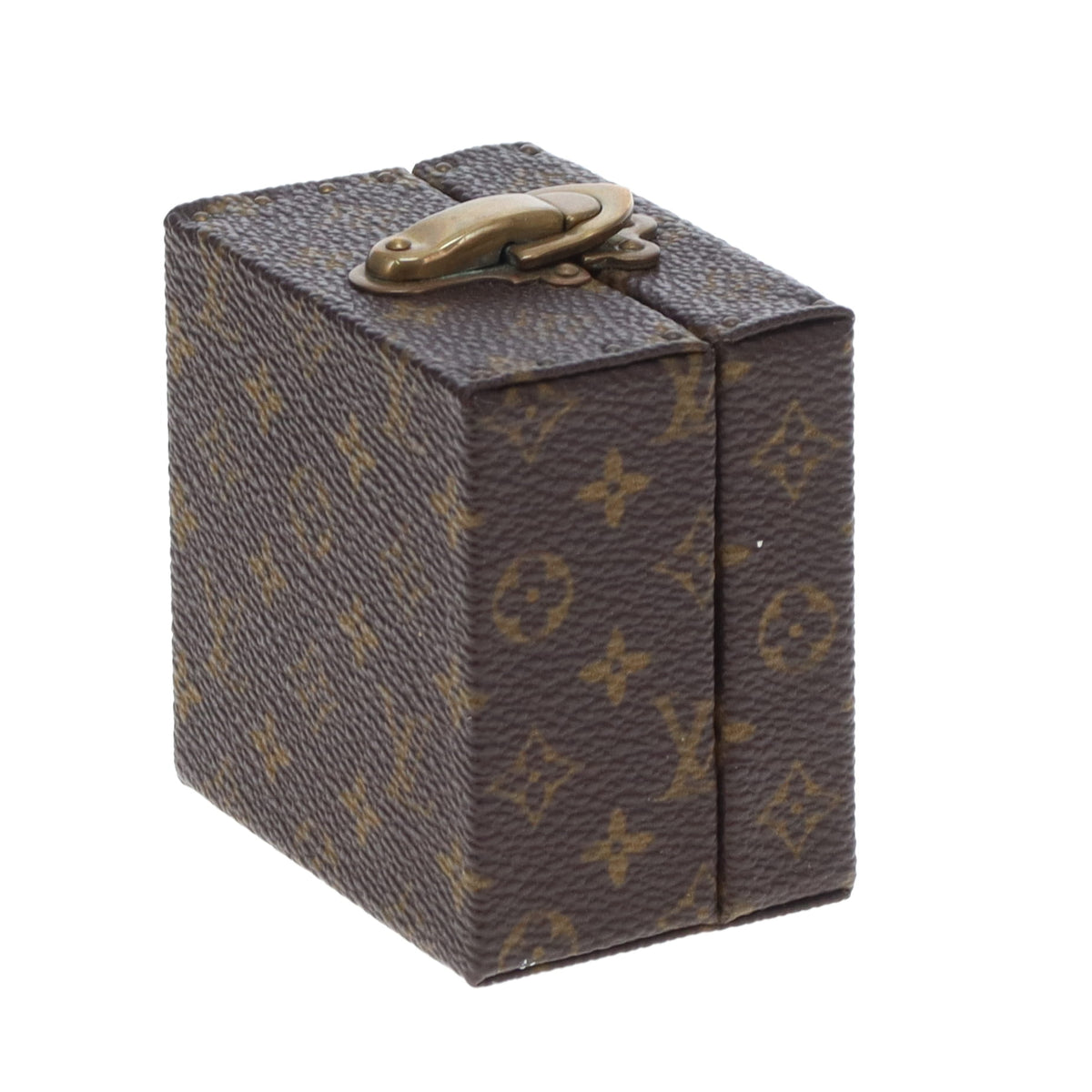 Louis Vuitton Ring Box Mini Trunk Monogram Vintage