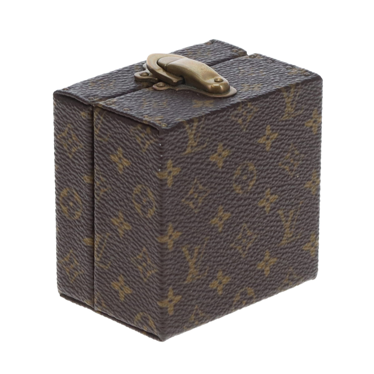 Louis Vuitton Ring Box Mini Trunk Monogram Vintage