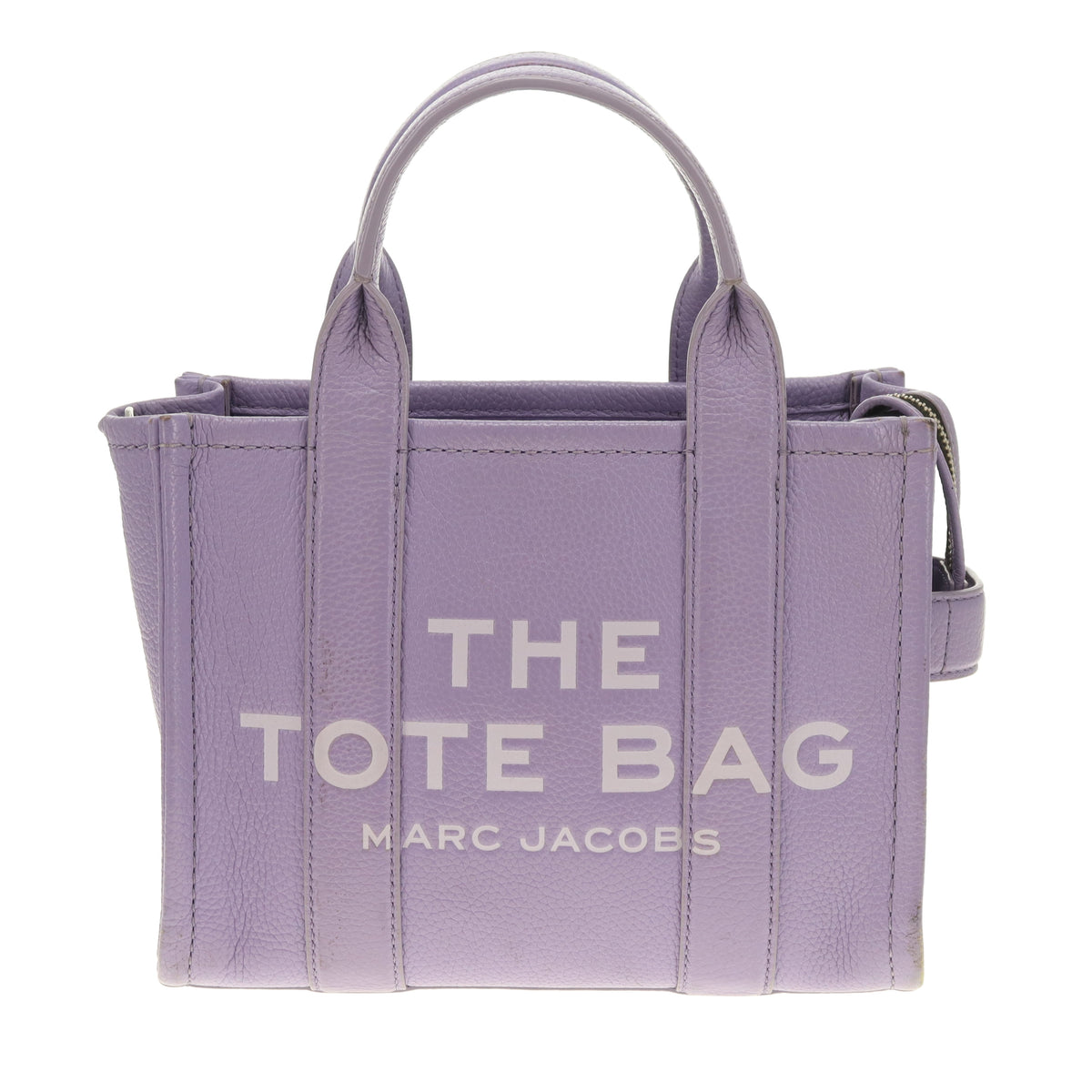 Marc Jacobs The Tote Bag Small Lilac Full Grain Leather