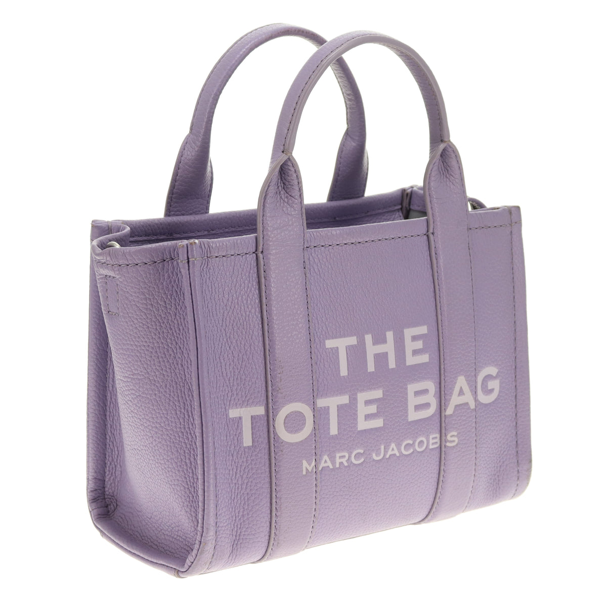 Marc Jacobs The Tote Bag Small Lilac Full Grain Leather