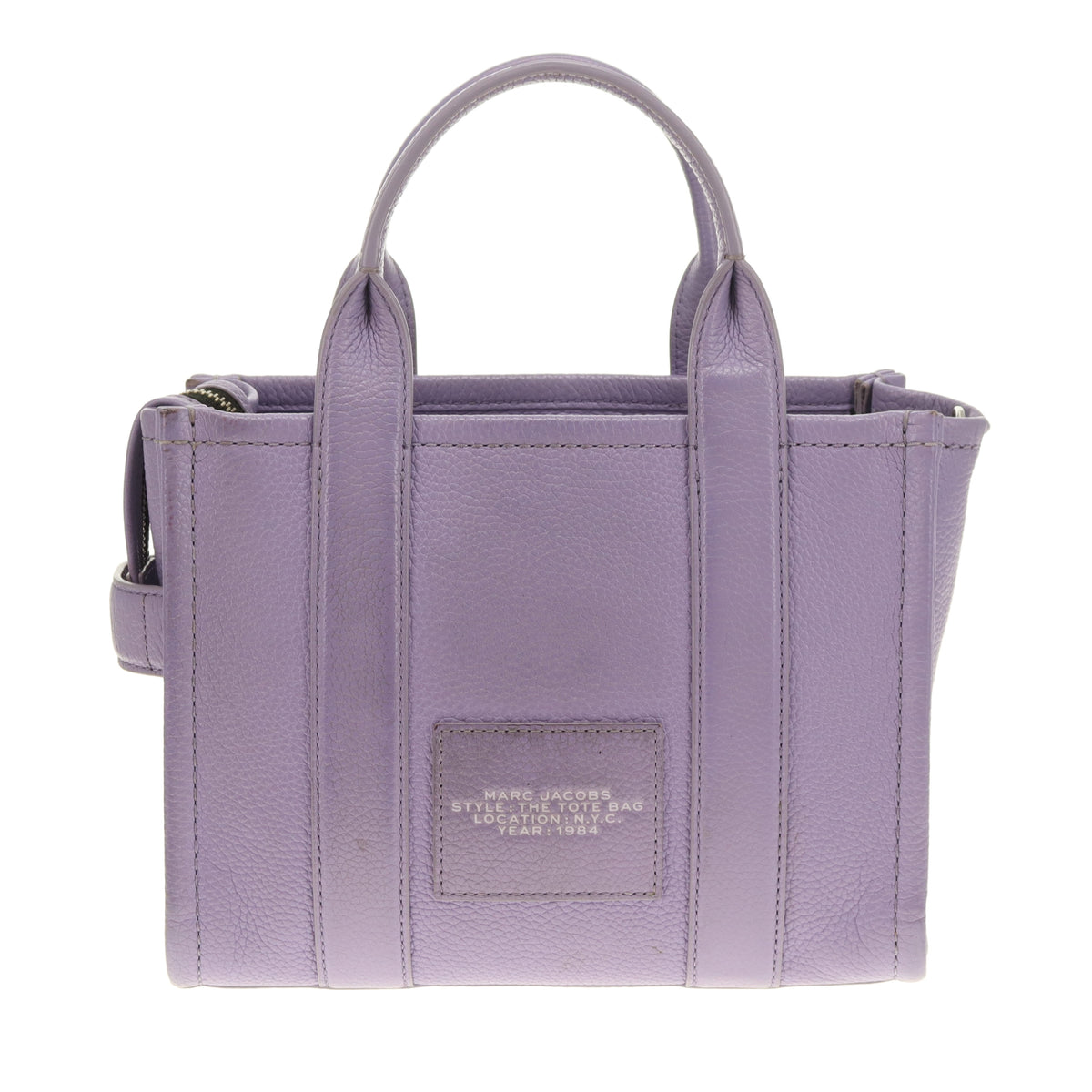Marc Jacobs The Tote Bag Small Lilac Full Grain Leather