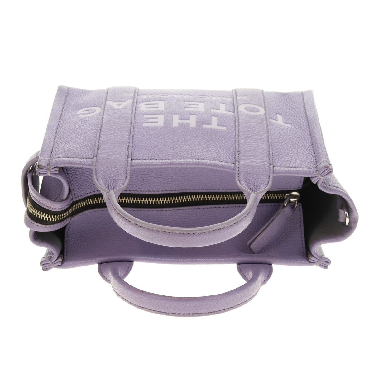 Marc Jacobs The Tote Bag Small Lilac Full Grain Leather