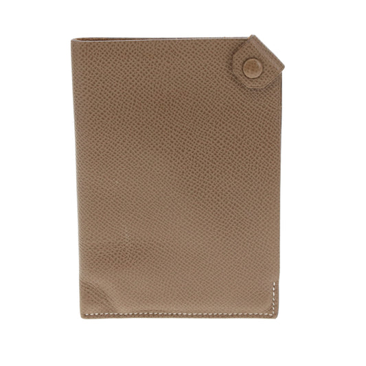 Hermes Tarmac Passport Holder Etoupe 2022