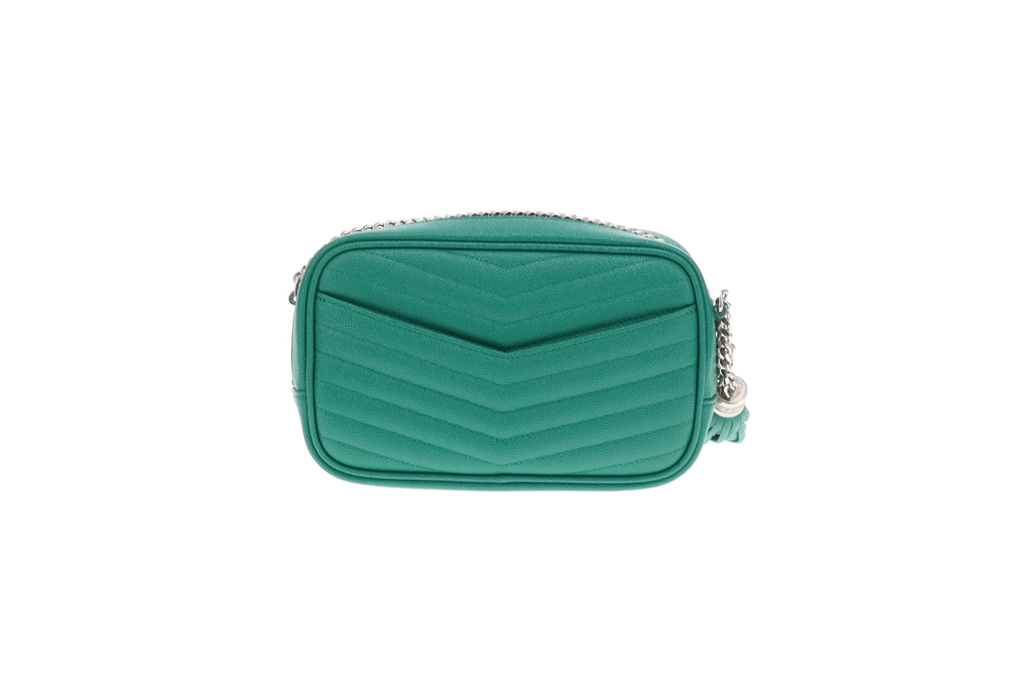 Saint Laurent Mini Lou Camera Bag Green 2021