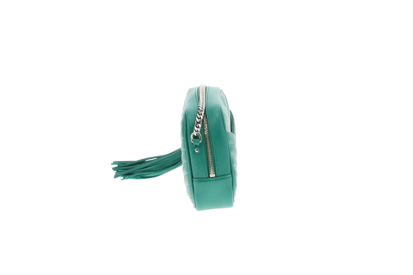 Saint Laurent Mini Lou Camera Bag Green 2021