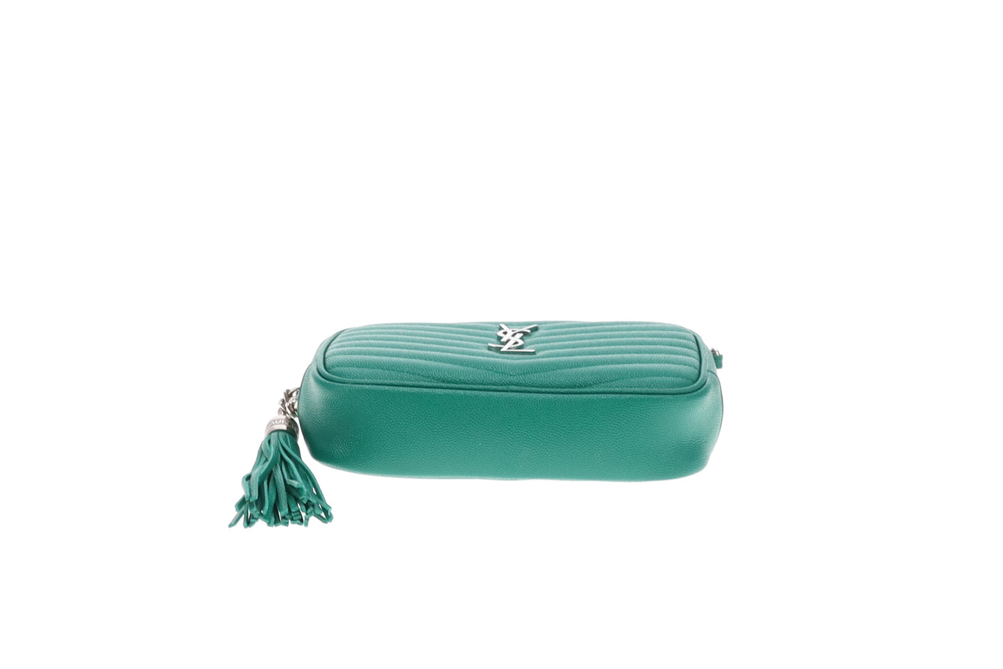Saint Laurent Mini Lou Camera Bag Green 2021