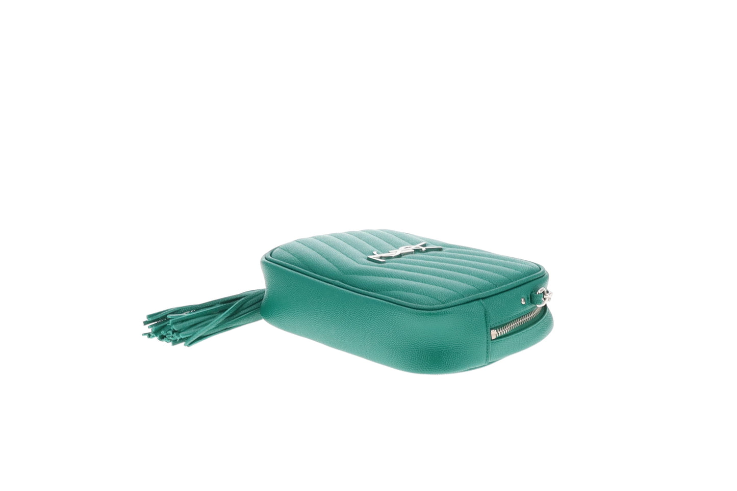 Saint Laurent Mini Lou Camera Bag Green 2021