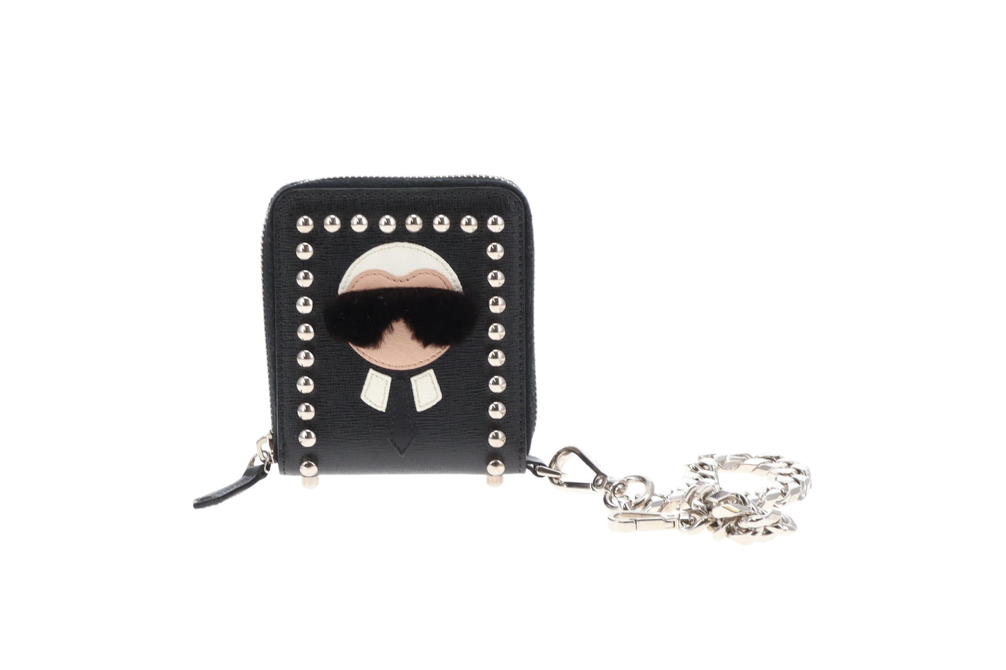 Fendi Karlito Studded Wallet On Chain