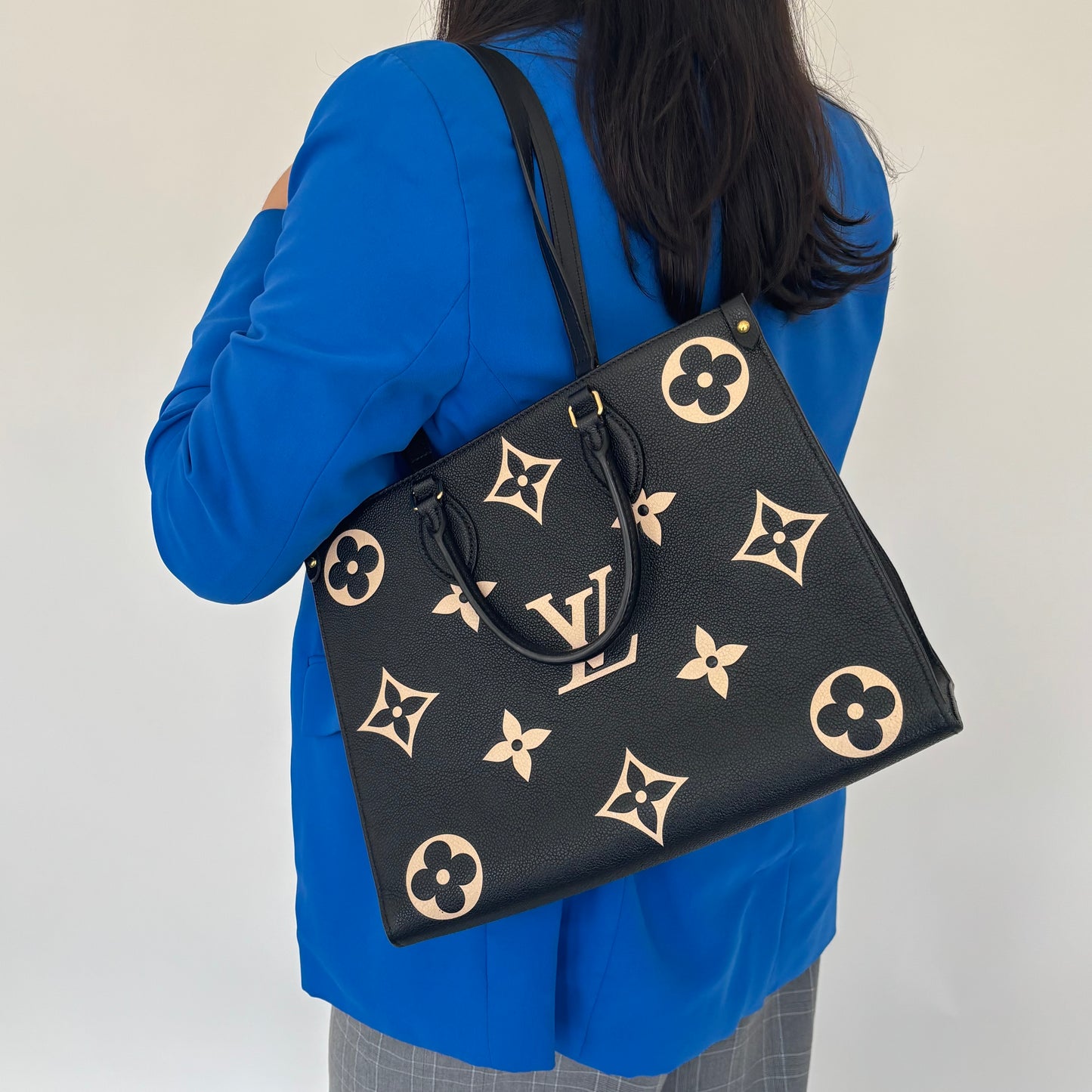 Louis Vuitton Black/Beige Empreinte OnTheGo MM (NFID)