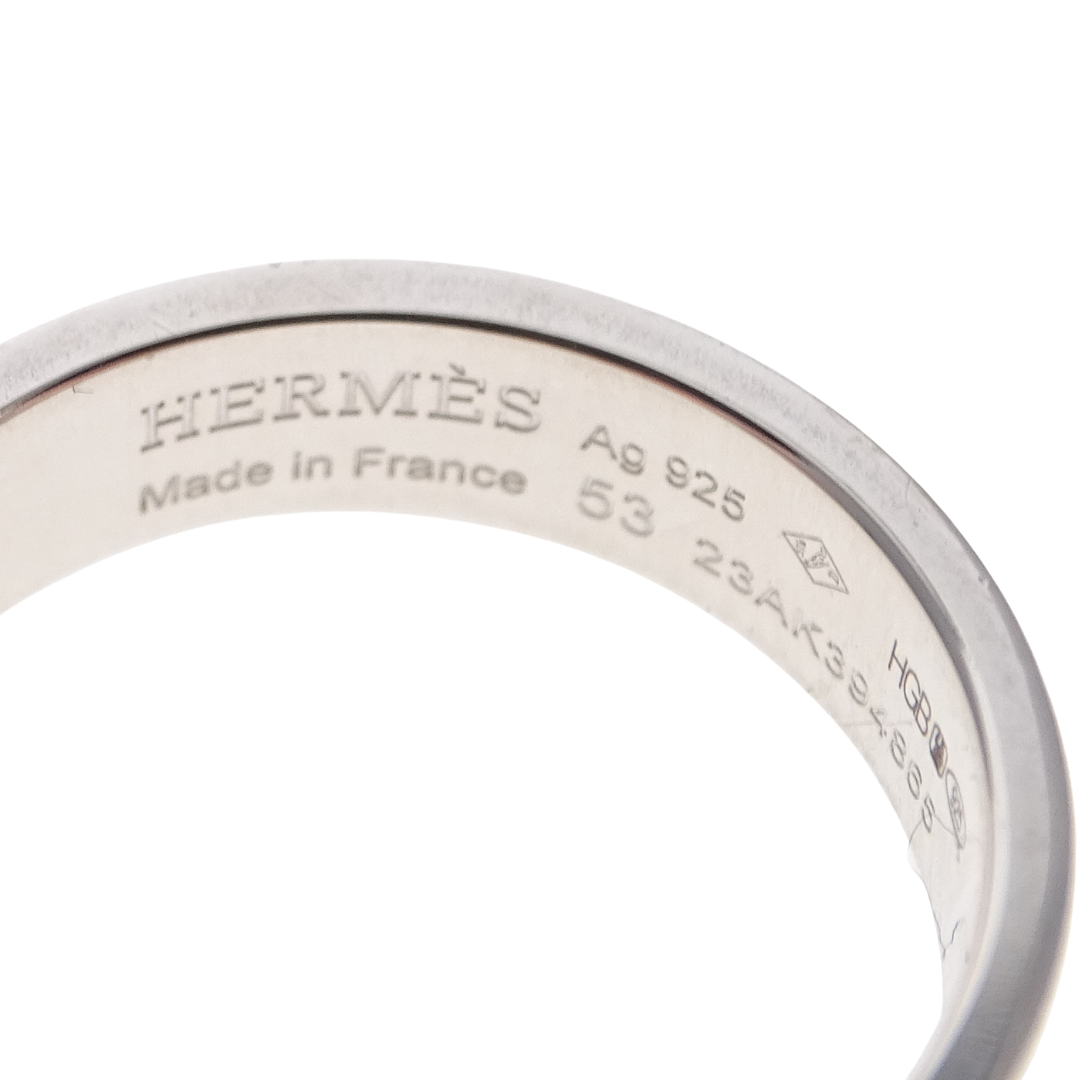 Hermes CDC Ring Sterling Silver (size 53)