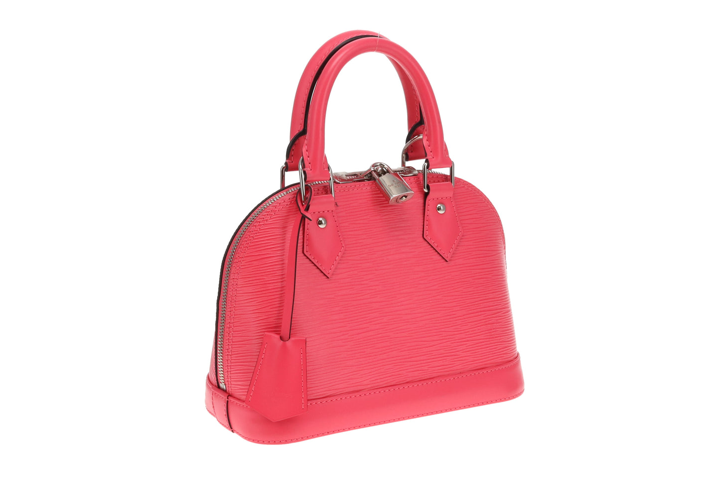 Louis Vuitton Alma BB Pink Epi With Dragon Fruit Strap