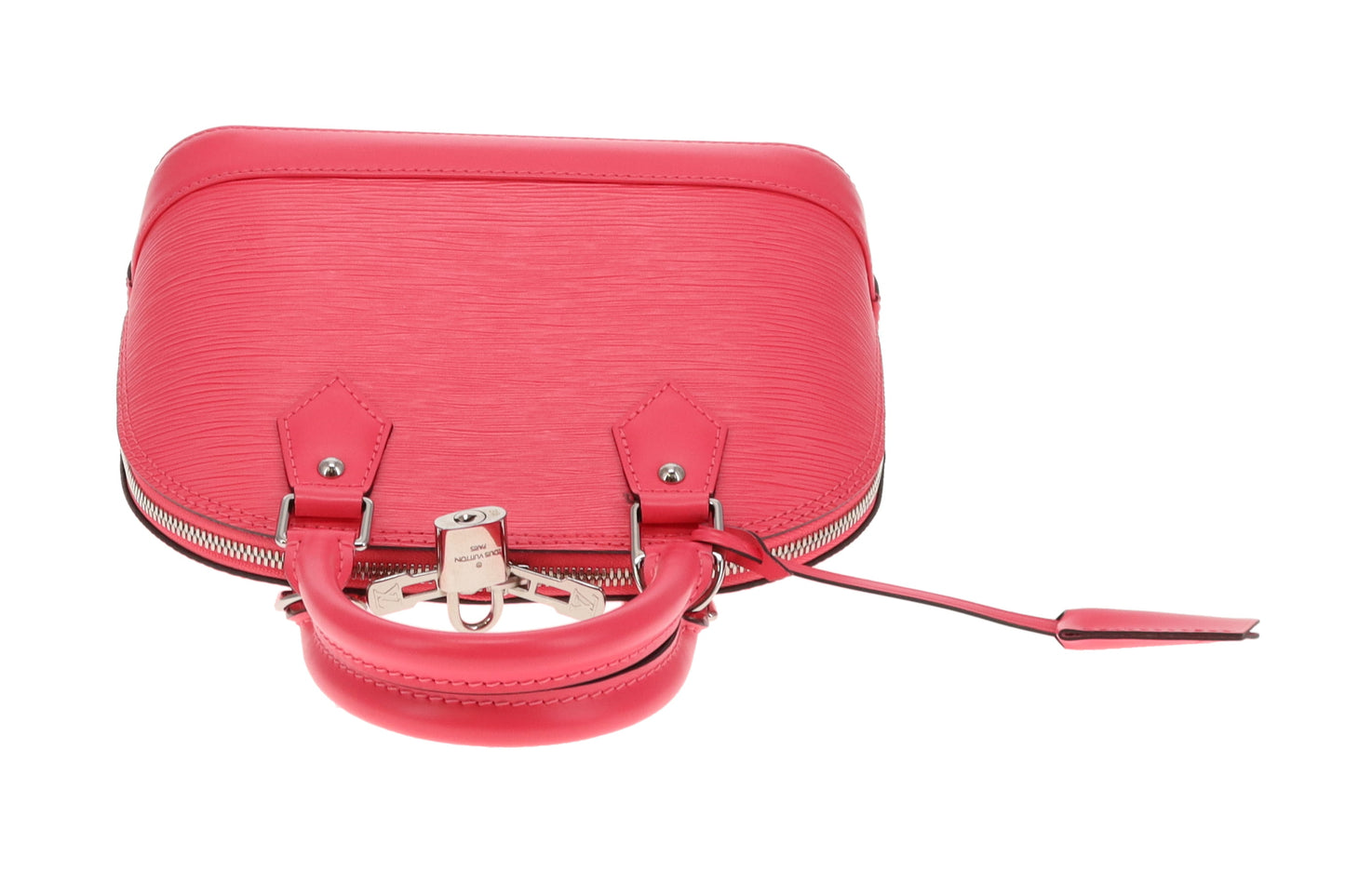 Louis Vuitton Alma BB Pink Epi With Dragon Fruit Strap