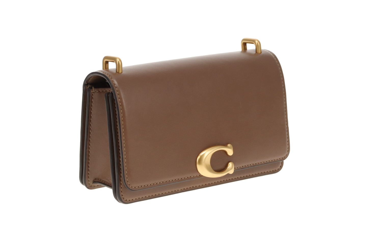 Coach Bandit Crossbody Bag In Taupe