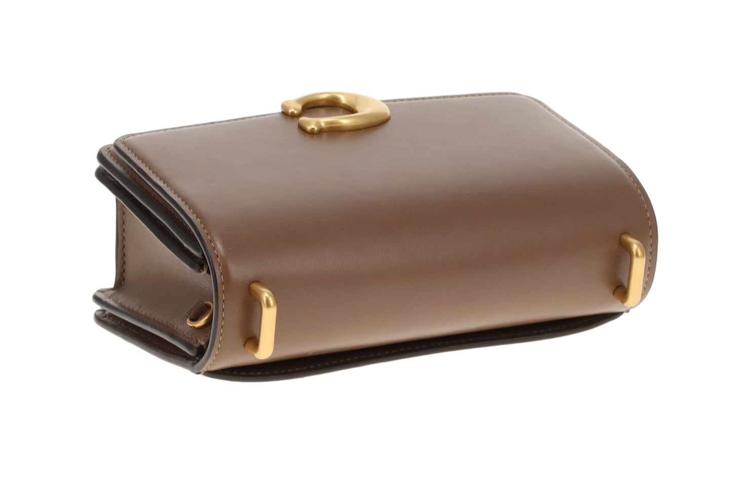 Coach Bandit Crossbody Bag In Taupe