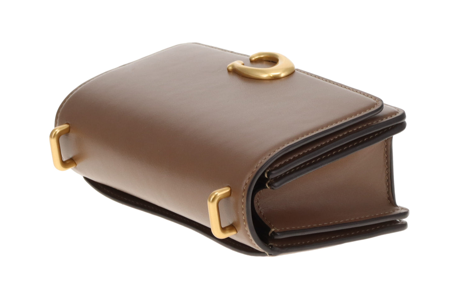 Coach Bandit Crossbody Bag In Taupe