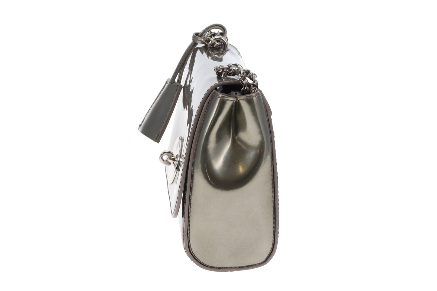 Mulberry Lily Regular Olive Metallic Patent SHW