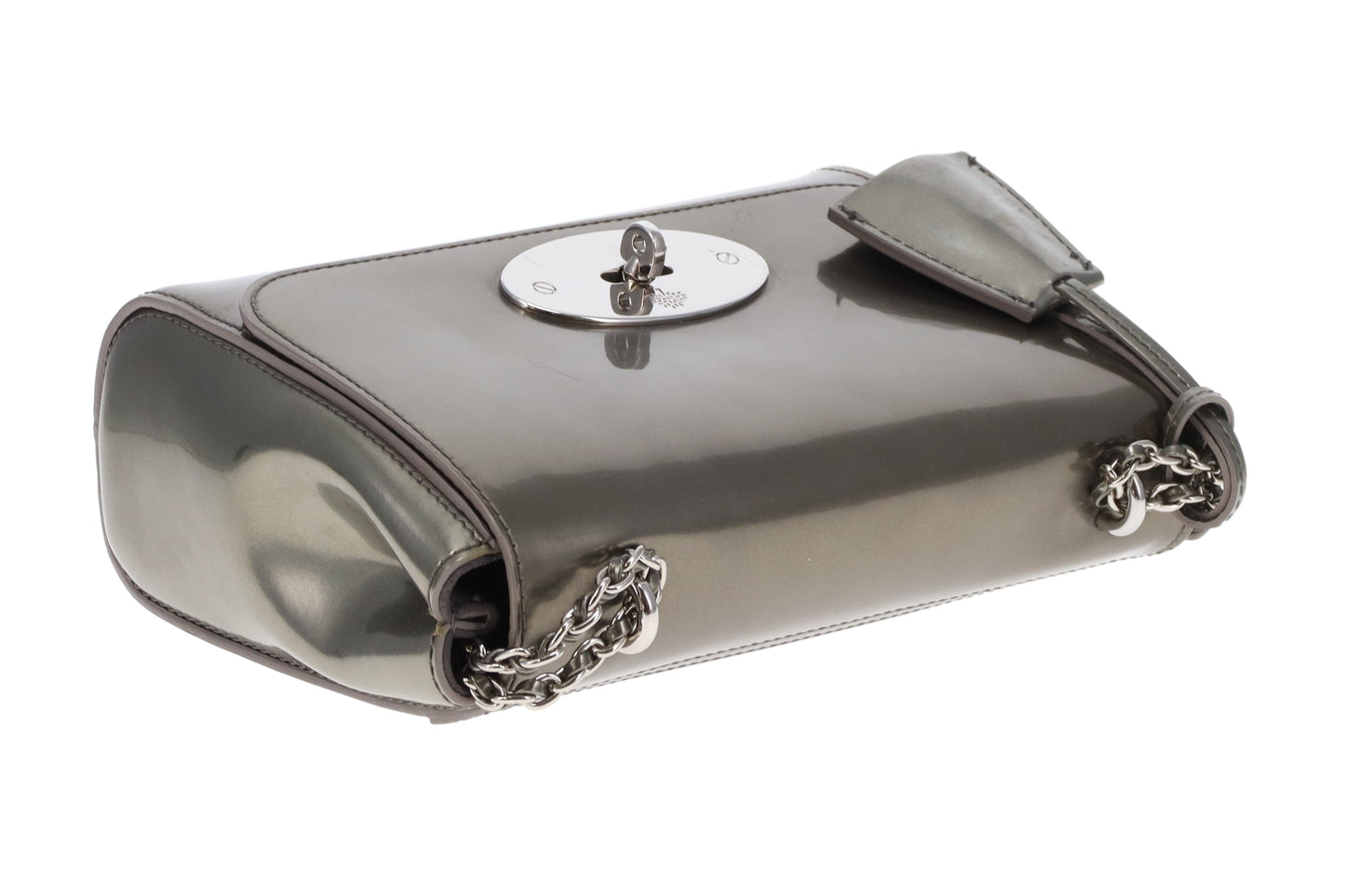 Mulberry Lily Regular Olive Metallic Patent SHW